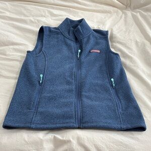 Vineyard Vines Gray Zip-Up Sweater